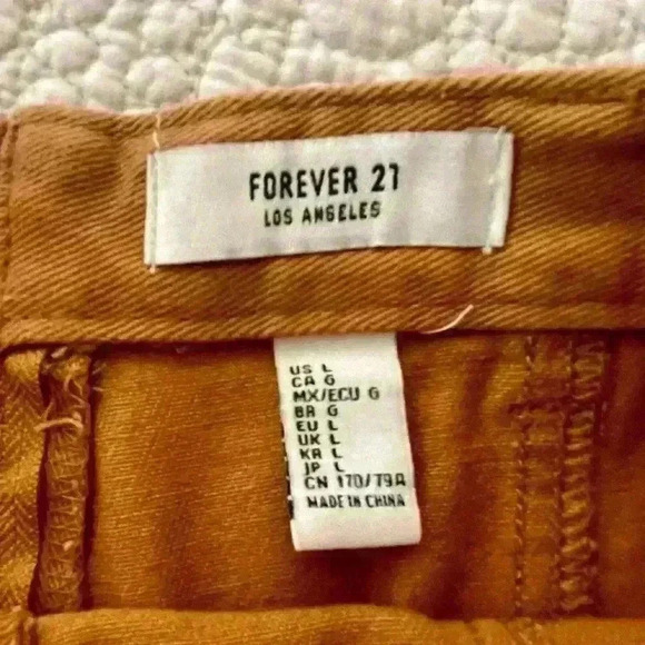Forever 21 lace up skirt Size L - Picture 6 of 6